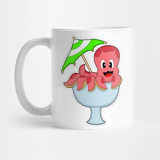 Octopus Party Cocktail umbrella Mug